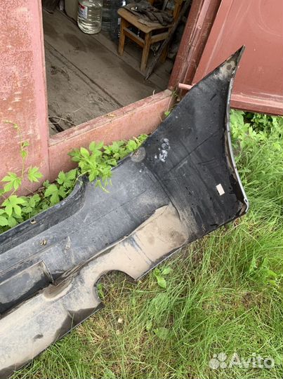 Задний бампер renault logan 1