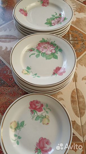 Глубокие суповые тарелки, пфз, СССР