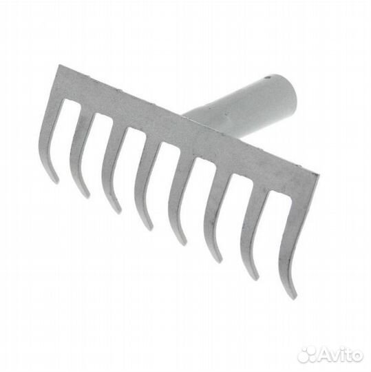 Грабли 8-ми зубые прямые б/ч (порошковая окраска)