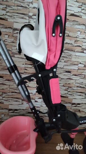 Детский велосипед с родительской ручкой