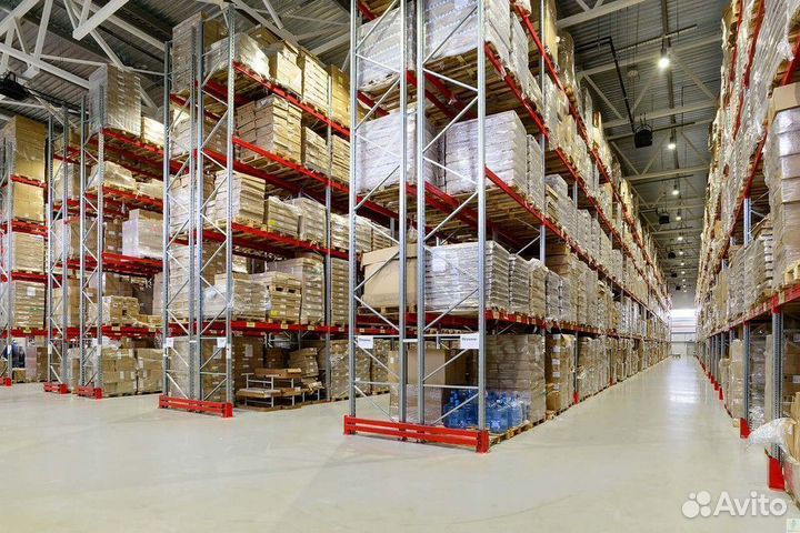 Паллетные фронтальные стеллажи, 50х160 для склада