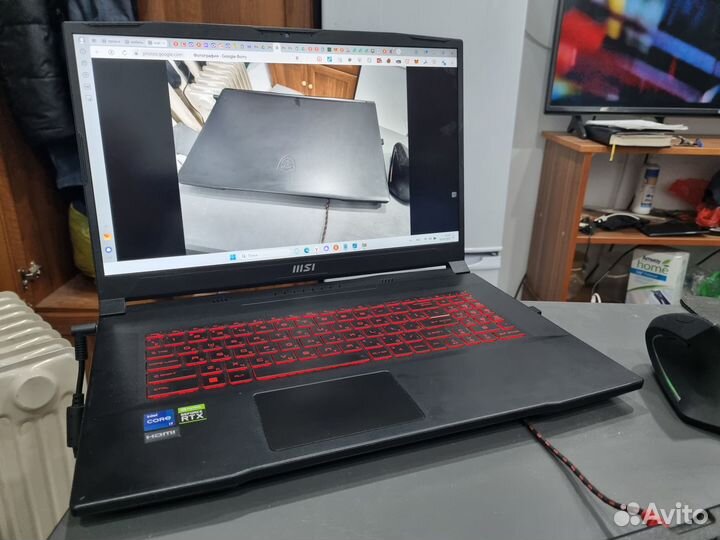 Продаётся игровой ноутбук MSI kатаnа GF76 12ugs-07