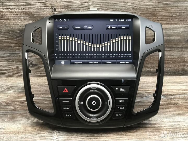 Магнитола Teyes CC3 2K на Ford Focus 3