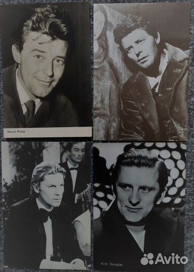 Зарубежные артисты на открытках 2