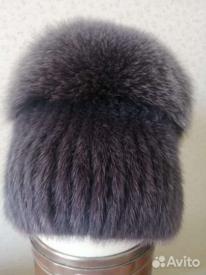 Шапка норковая женская бу