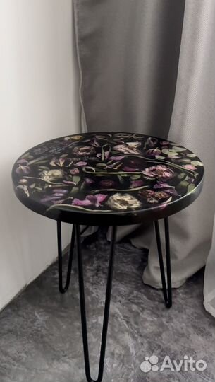 Журнальный столик из эпоксидной смолы