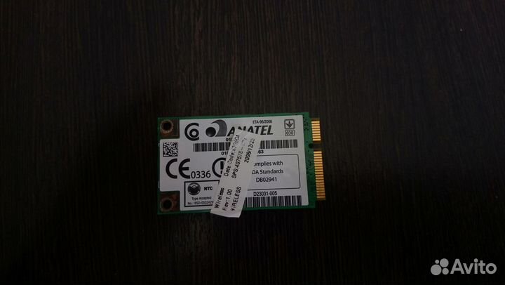 Сетевые карты для ноутбука Wi-Fi Mini PCI-E