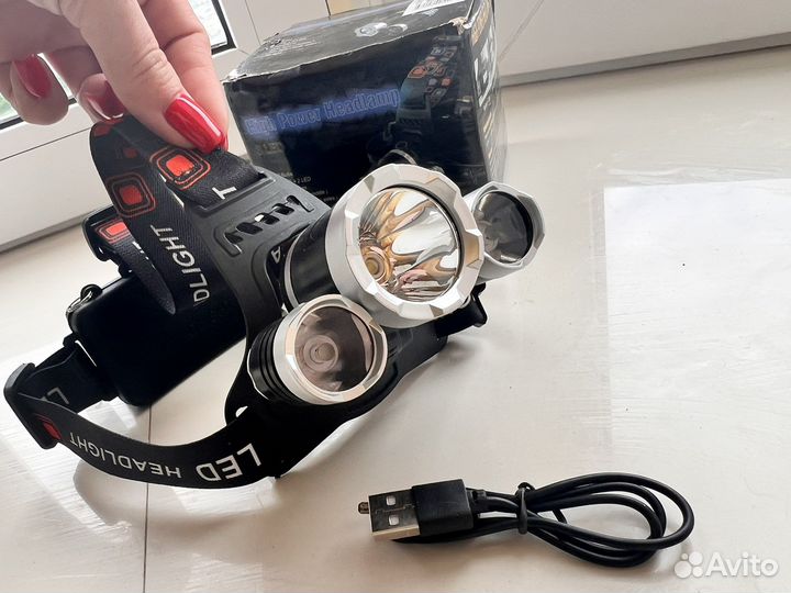 Налобный фонарь glanzen ufl-0600-v15