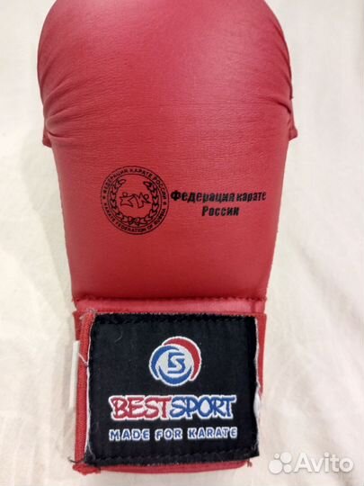 Накладки Bestsport для каратэ, р. S