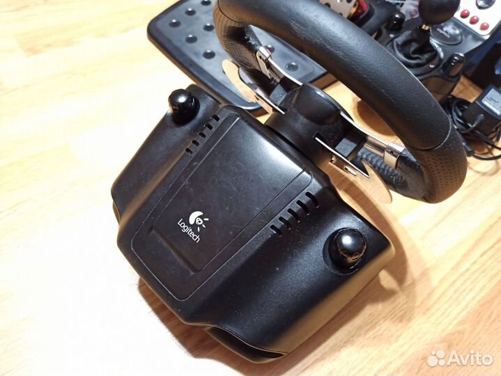 Руль Logitech G27 полный комплект