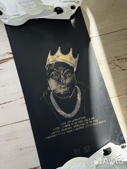 Сноуборд terror 157 + крепление