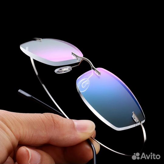 Готовые, безоправные очки для зрения