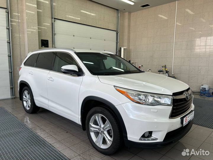 Toyota Highlander 3.5 AT, 2014, 186 100 км