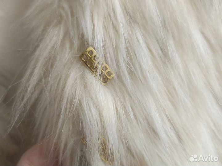 Жилет меховой для девочек 140