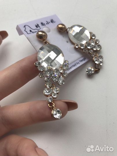 Серьги новые