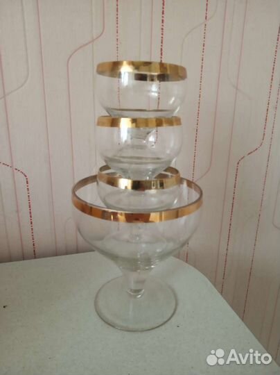 Набор фужеров СССР