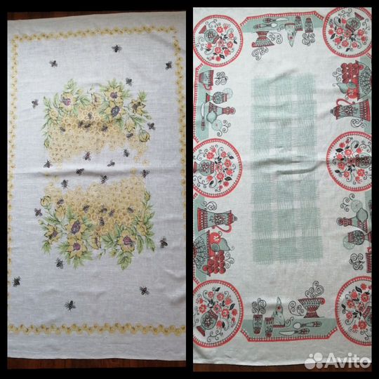 Скатерть лен СССР