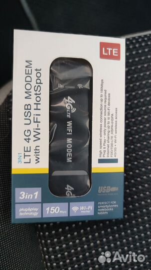 Usb модем 4g с wifi раздачей (новый)