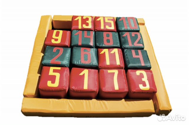 Наборы кубиков Пятнашки для игр и развития детей