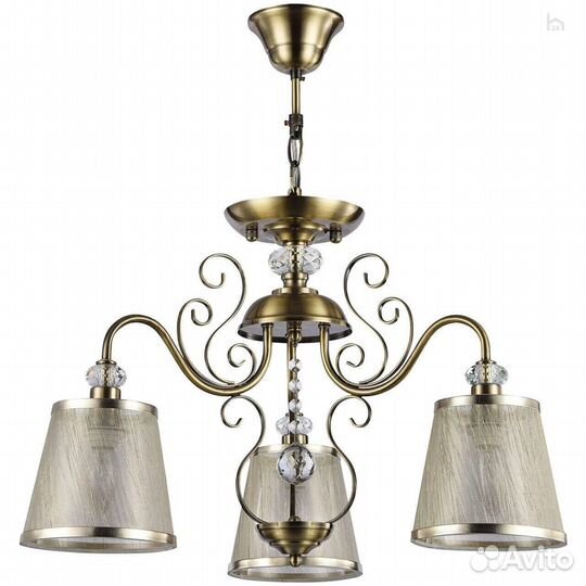 Подвесная люстра Freya Driana FR2405-PL-03-BZ