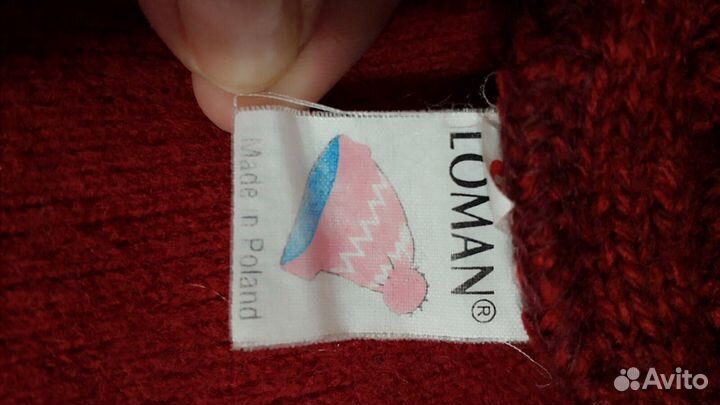 Шапка и шарф демисезон до -15