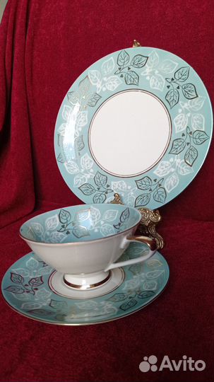 Чайное трио фарфор Германия