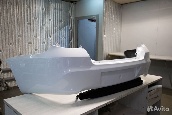 Бампер задний Datsun OnDo в цвет 240 белое облако