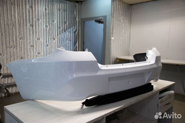 Бампер задний Datsun OnDo в цвет 240 белое облако