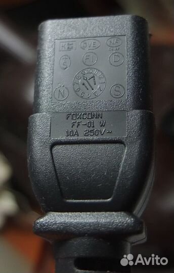 Силовой кабель (английский разъём )