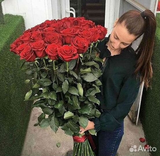 Высокие Высокие розы Гигантские розы Букеты Достав