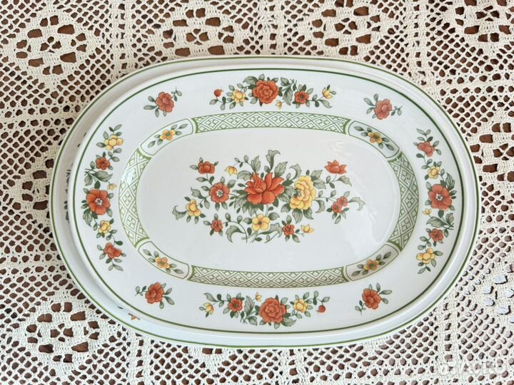 Овальное блюдо от villeroy boch summerday