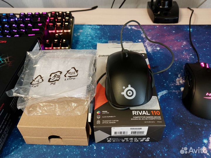 Игровая мышь SteelSeries Rival 110