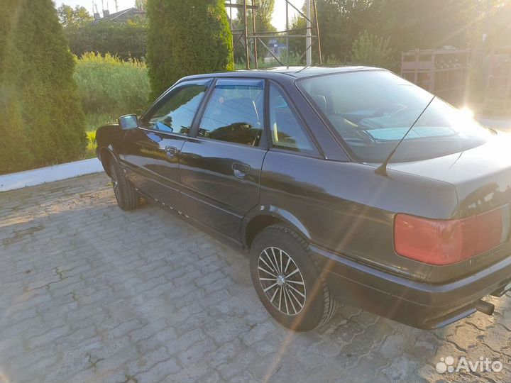 Audi 80 1.8 МТ, 1987, битый, 331 094 км