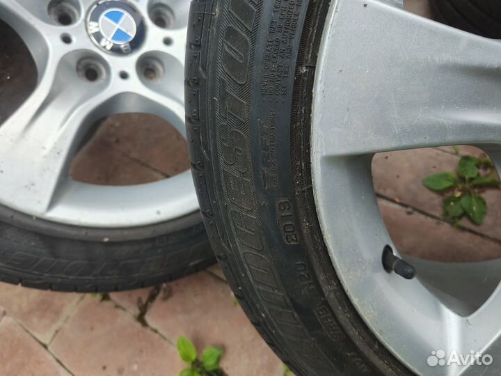 Шины с дисками bmw R17 Bridgestone potenza re50a