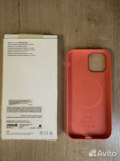 Оригинальный чехол на iPhone 12 Silicon case