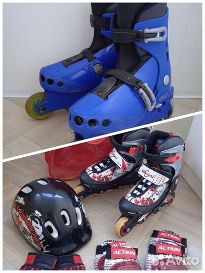 Роликовые коньки 30-33, 36-40