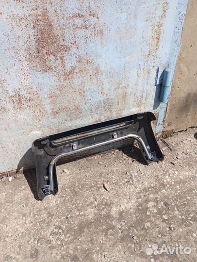 Защита бампера на Prado 90-95