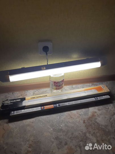 Светильник+запасная лампа