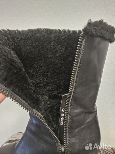 Сапоги женские зимние натуральная кожа