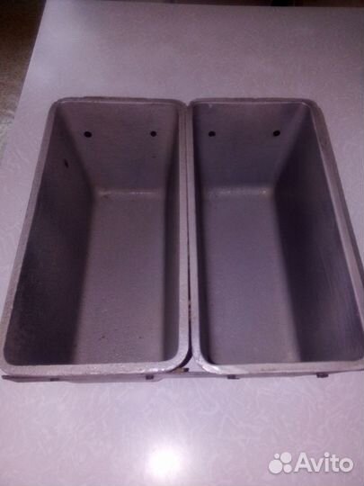 Форма для выпечки хлеба времен СССР, двойная