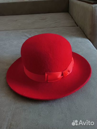 Шляпа фетровая женская