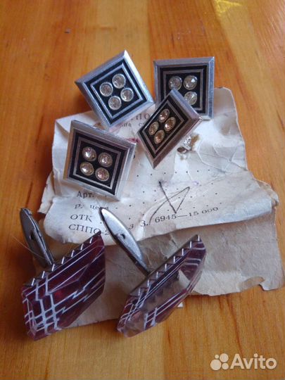 Запонки СССР