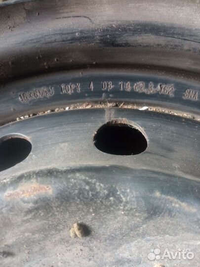 Диски r16 (16*6 1/2 j)