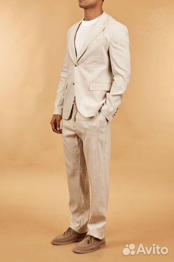Мужской костюм льняной Eleventy