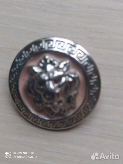 Винтаж Пуговица Версаче