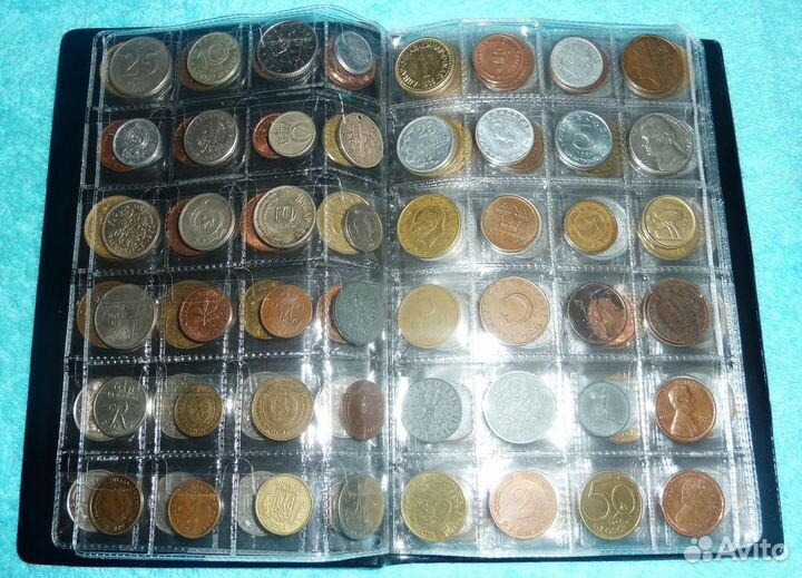 Альбом с монетами. Торг. Обмен