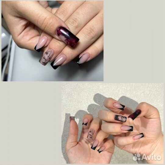 Модель на маникюр