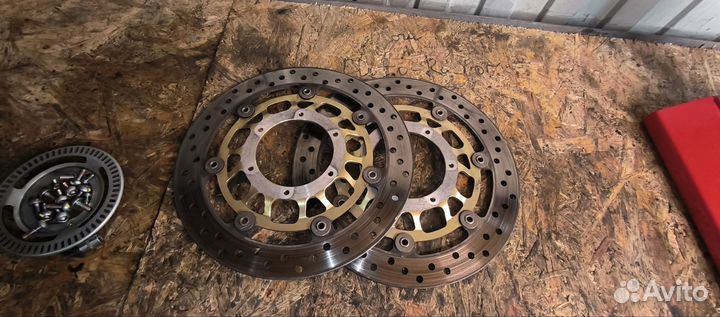 Honda cb600f hornet тормозные диски 2007-13