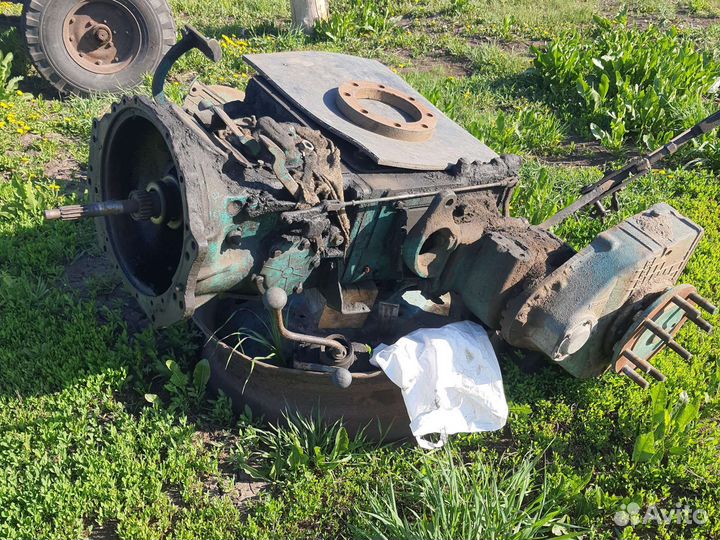 Коробка, задний мост Т-40