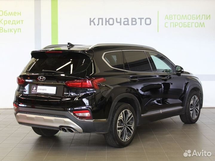 Hyundai Santa Fe 2 AT, 2018, 77 720 км